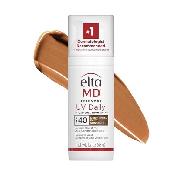 Elta MD UV Daily DEEP TINTED Broad Spectrum SPF40 Moisturizing Facial 04/26 - NB - Picture 1 of 6